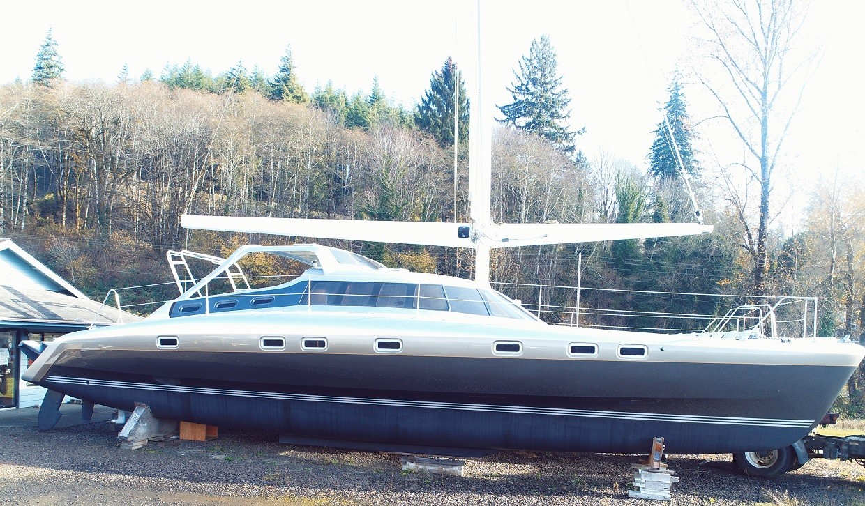 New Sail Catamaran for Sale 2020 Shuttleworth 52 Aerorig 